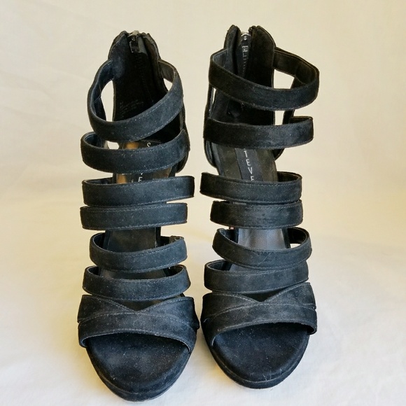 Steven By Steve Madden Shoes - Steve Madden Suede Strappy Heels